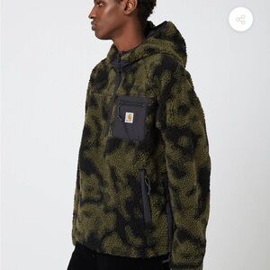 Carhartt WIP Green Blur Camo Prentis Pullover
